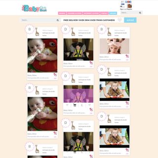 HTML Grid Effect Shopping Template