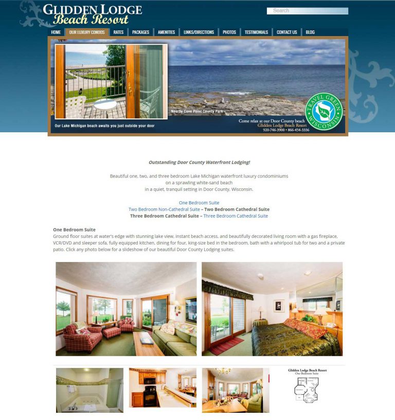 WordPress Resort - Hotel Responsive Theme (Gallery page)