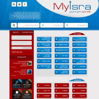 WordPress Responsive Directory List RTL Theme (Home page)