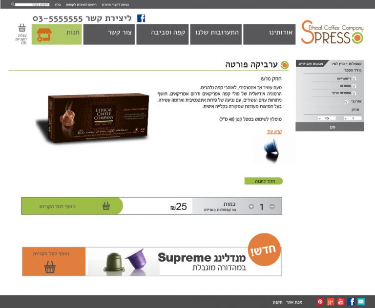 WordPress WooCommerce Responsive RTL Theme (Product Details page)
