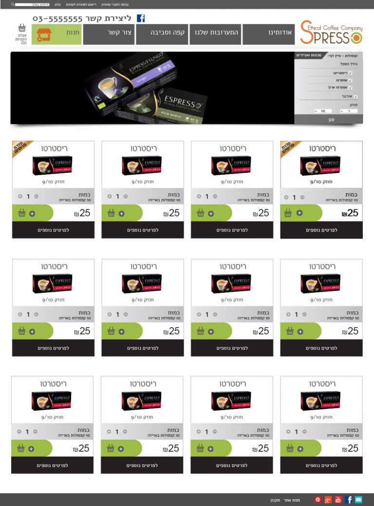 WordPress WooCommerce Responsive RTL Theme (Shop page)