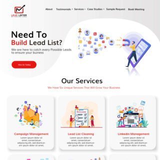 A Stunning and Modern Website Design for Digital Marketing Agency (Home)