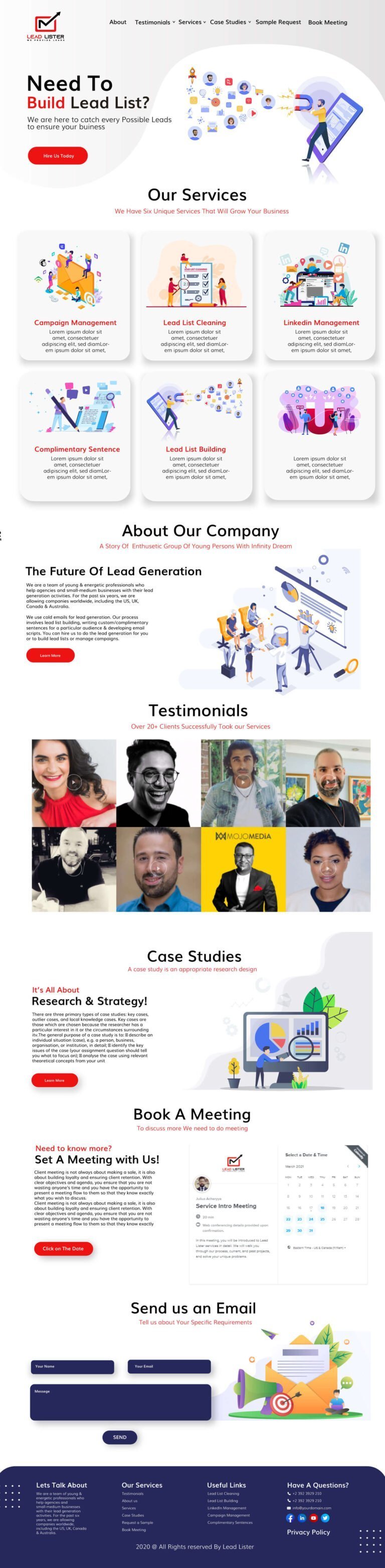 A Stunning and Modern Website Design for Digital Marketing Agency (Home)