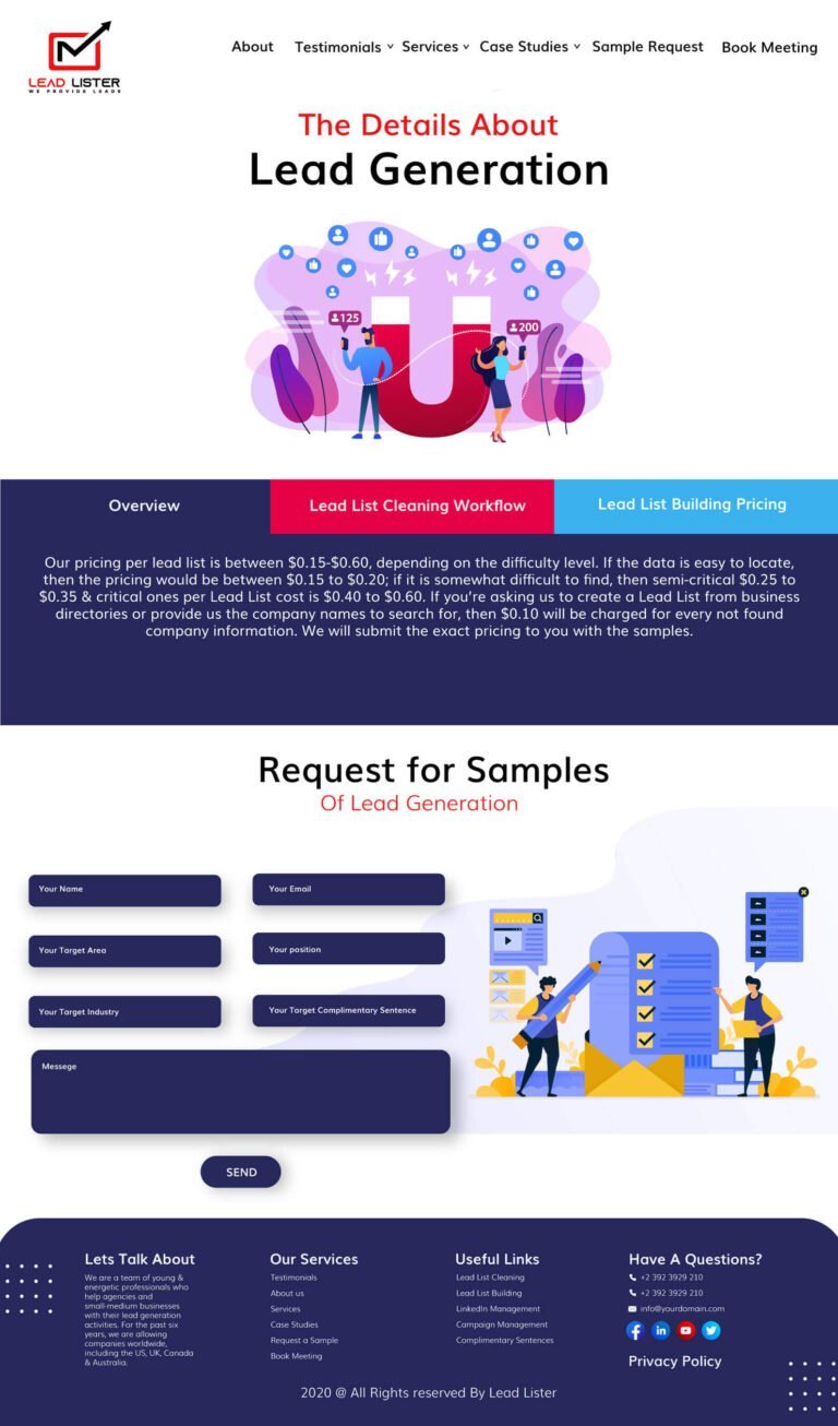 A Stunning and Modern Website Design for Digital Marketing Agency (Service Page)