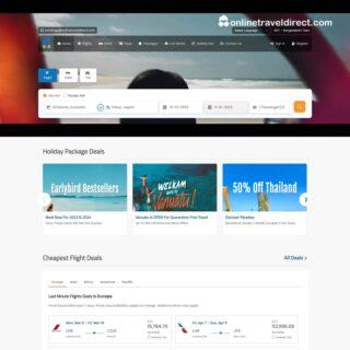 Design and Customize a Travel Agency Website in WordPress (Home Page)