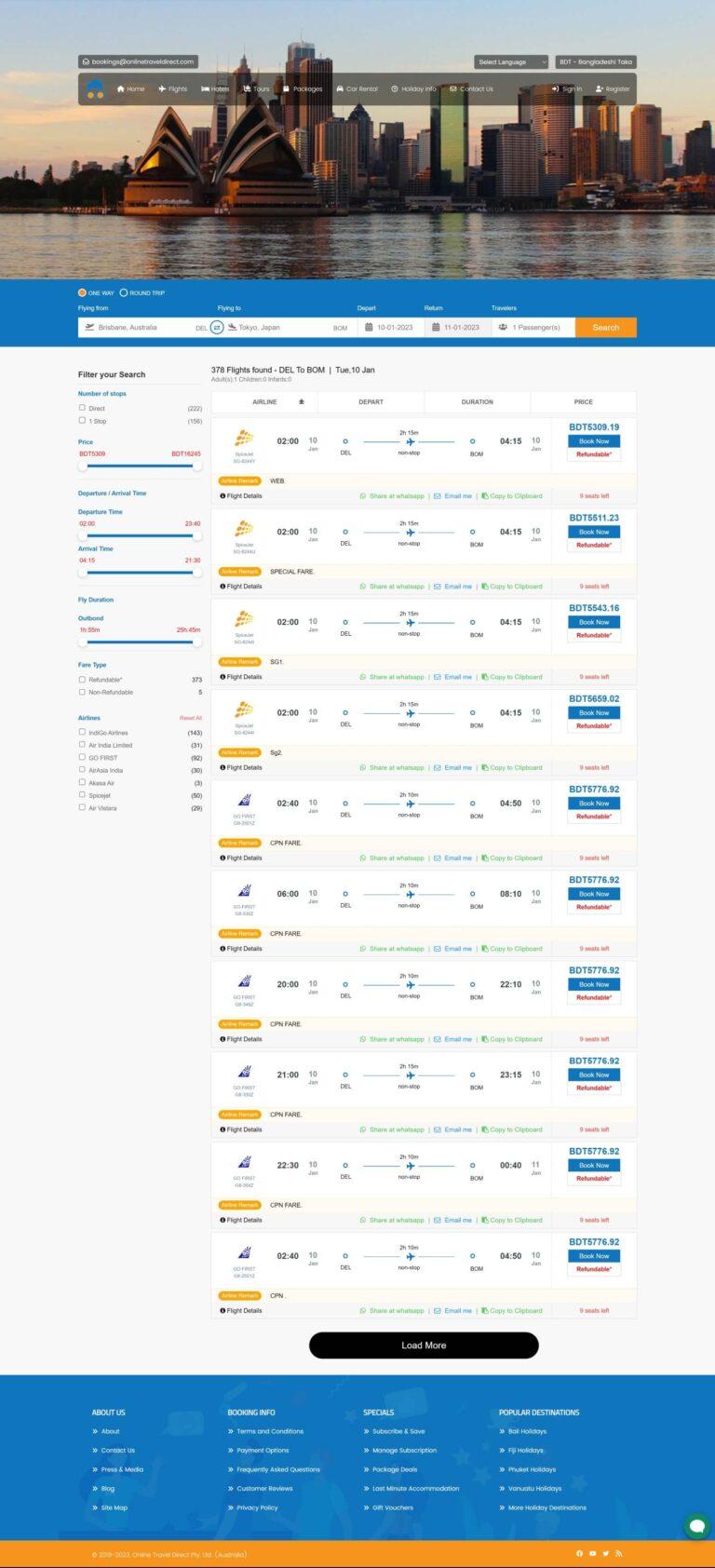 Design and Customize a Travel Agency Website in WordPress (Search Page)